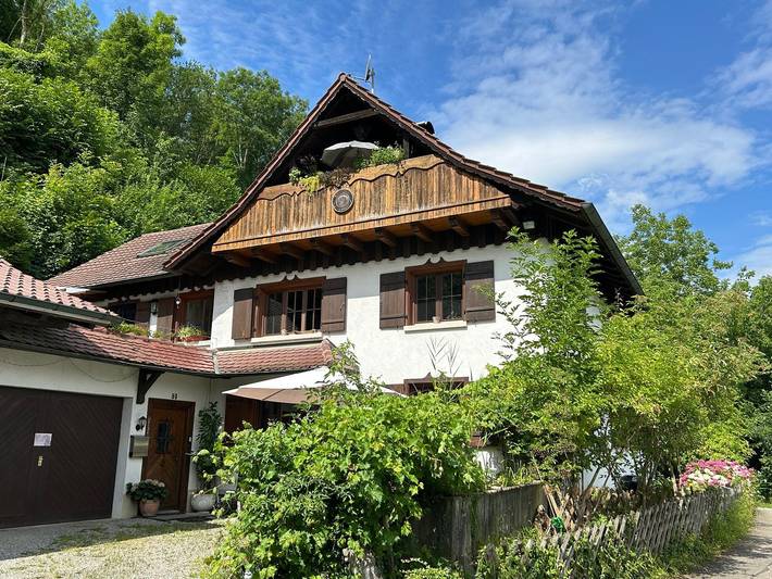Bauernhof für 4 Personen, mit Balkon und Sauna in Überlingen