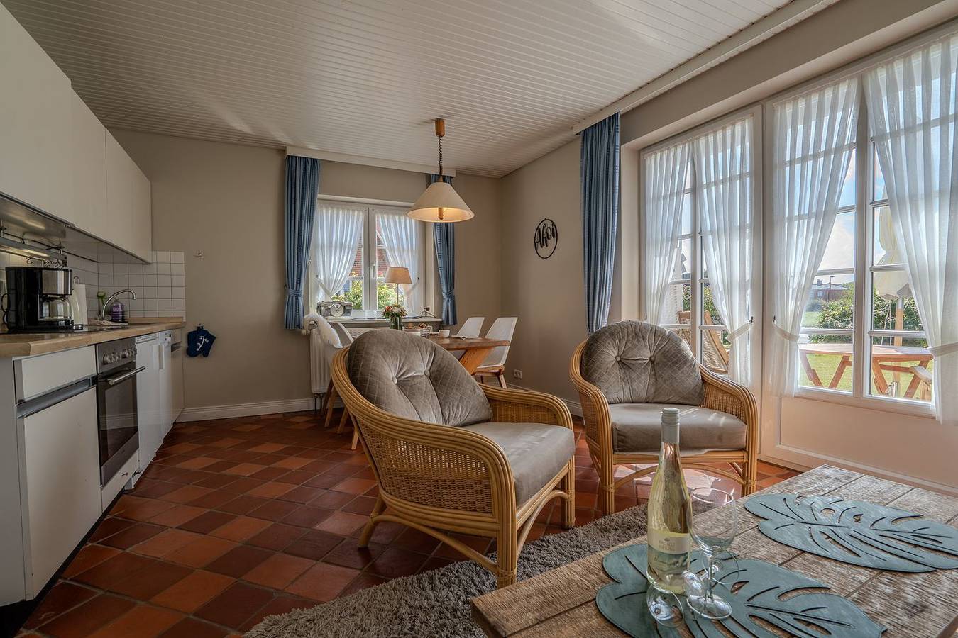 Ganze Wohnung, Gemütliches Appartement "Diedrichsen 1" mit Terrasse und Strandnähe in List in List (Sylt), Sylt