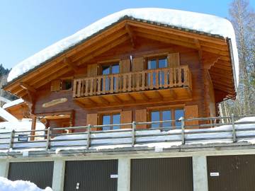 Gîte pour 6 personnes, avec balcon et jardin à Chamoson