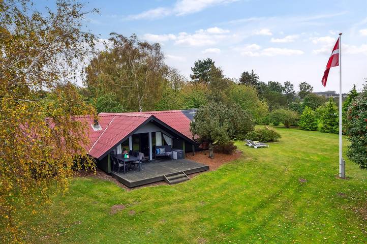 Ferienhaus für 6 Personen, mit Terrasse und Garten auf Langeland
