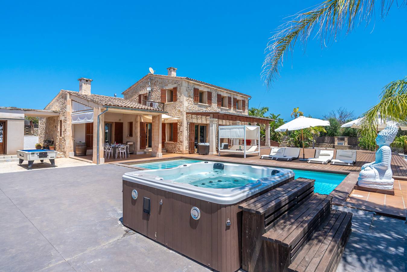 Can Oliva Wunderschöne und moderne Finca für 8 Personen mit Pool Alcudia in Alcúdia, Mallorcas Küste