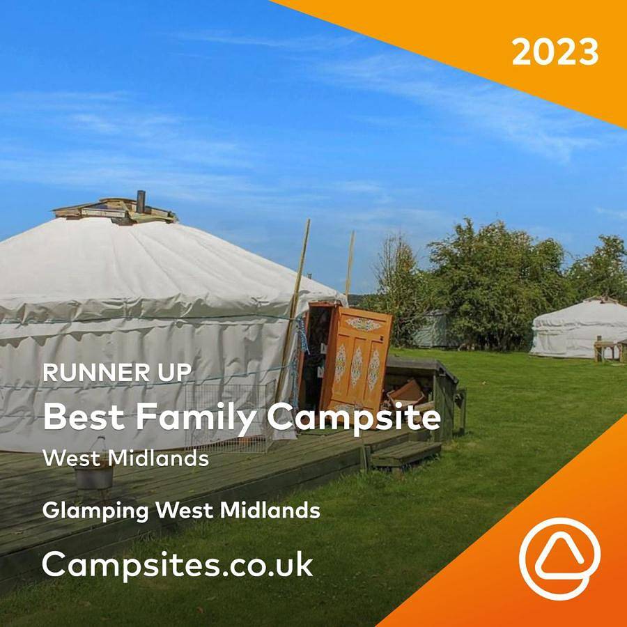 Glamping West Midlands in Staffordshire