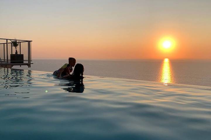 Villa for 7 people, with balcony and garden in Agios Nikitas