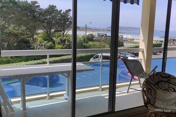 Gîte pour 4 personnes, avec balcon dans Plage de Trestel
