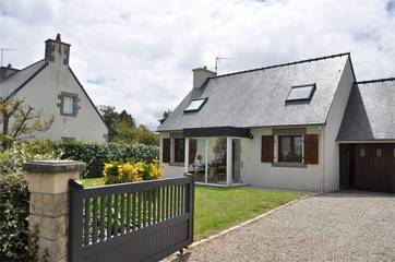 Gîte pour 4 personnes, avec jardin dans Île-Grande