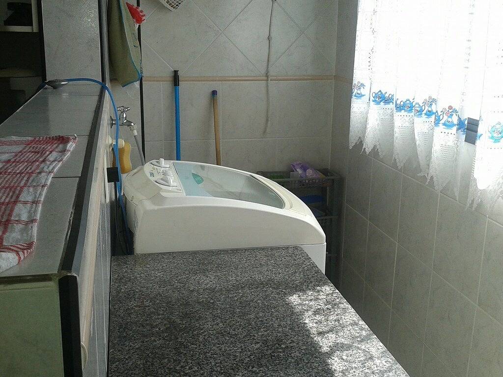 Ganze Wohnung, Schöne Ap für 7 Personen w / Suite, Balkon, Bildschirmschutz, Garag, Wi-Fi und Strand-Kit in Praia Grande, Baixada Santista