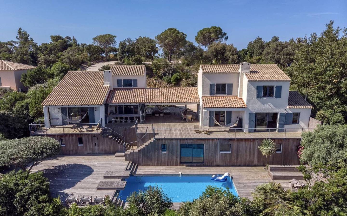 Villa für 14 Personen mit Terrasse in Cap Bénat, Bormes-les-Mimosas