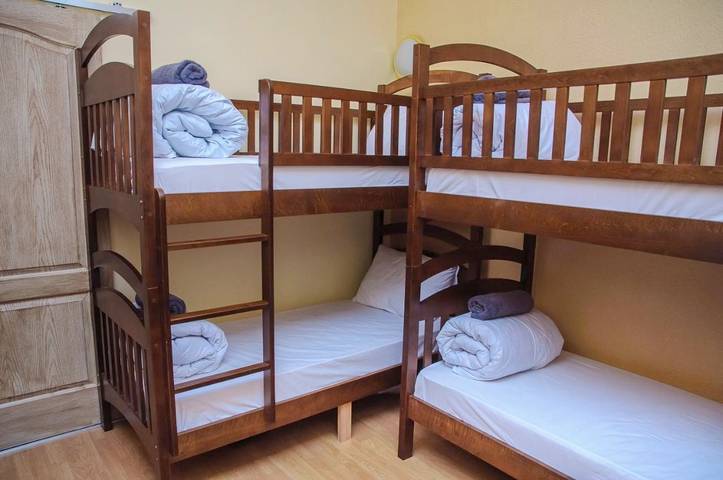 Hostel dla 2 osób, z widok i balkon w Kijów