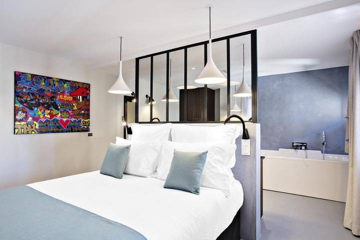 Hôtel pour 2 personnes, avec jacuzzi et terrasse, animaux acceptés dans Basilique Saint-Sernin (Toulouse) - 4