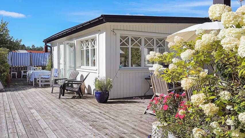 Ferienhaus für 7 Personen, mit Terrasse