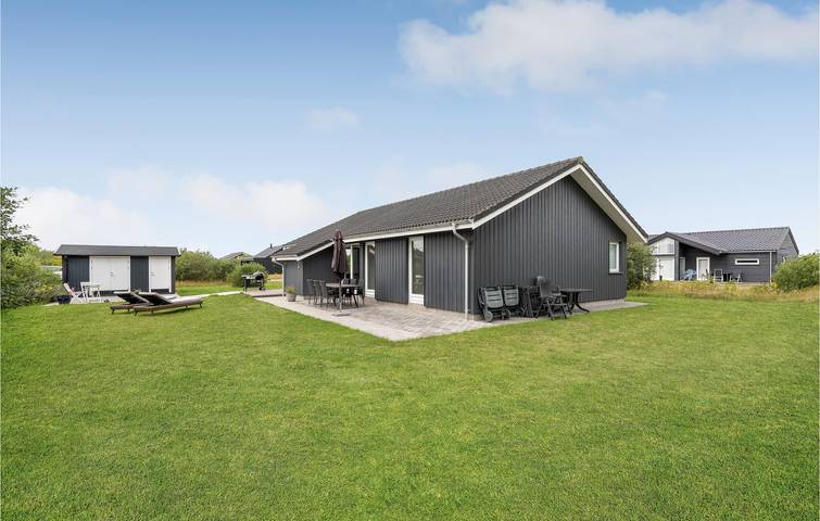 Ferienhaus für 8 Personen, mit Terrasse und Whirlpool sowie Garten und Sauna in Tranum Strand - 3