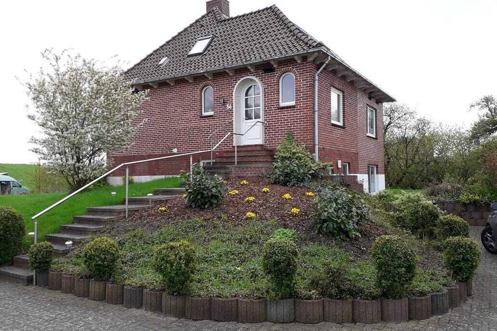 Ganze Wohnung, Ferienhaus Gerken - Fewo im Erdgeschoss in Krautsand, Drochtersen