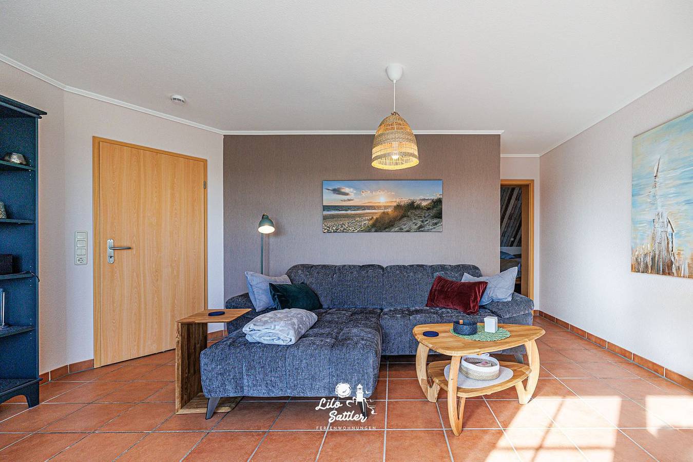 Ganze Wohnung, Schöne Ferienwohnung "Mia" für 4 Personen, mit Hund - toller Ausblick! in Stinteck, Westerdeichstrich