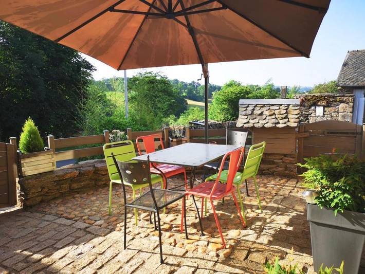 Location de vacances pour 6 personnes, avec vue et terrasse à Luc-la-Primaube - 3