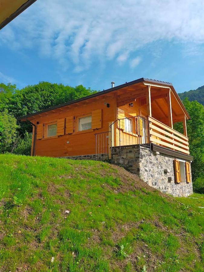 Hütte für 4 Personen, mit Ausblick und Garten sowie Balkon am Gardasee - 2