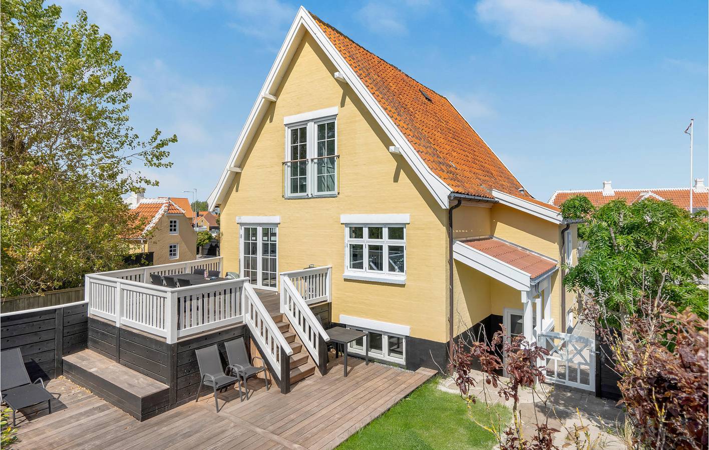 Ferienhaus für 10 Personen mit Terrasse in Skagen, Tannisbucht