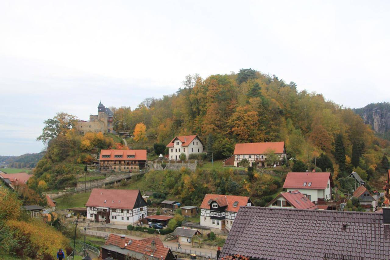 Ganze Wohnung, Apartment with Terrace in Rathen, Elbsandsteingebirge