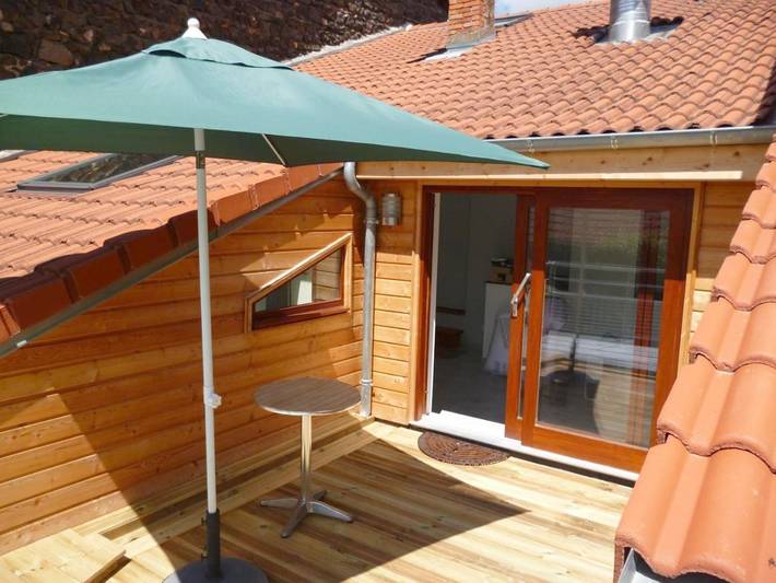 Maison de vacances pour 4 personnes, avec Balcon et Terrasse ainsi que Jardin et Vue