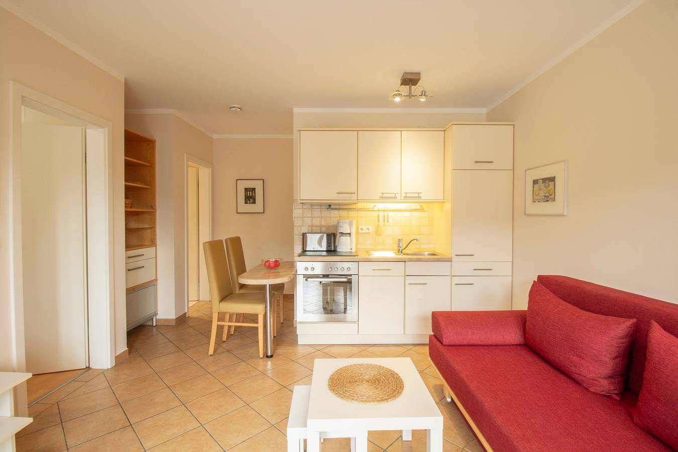 Appartement de vacances entier, Appartement de vacances pour 3 personnes avec sauna in Seebad Heringsdorf, Heringsdorf