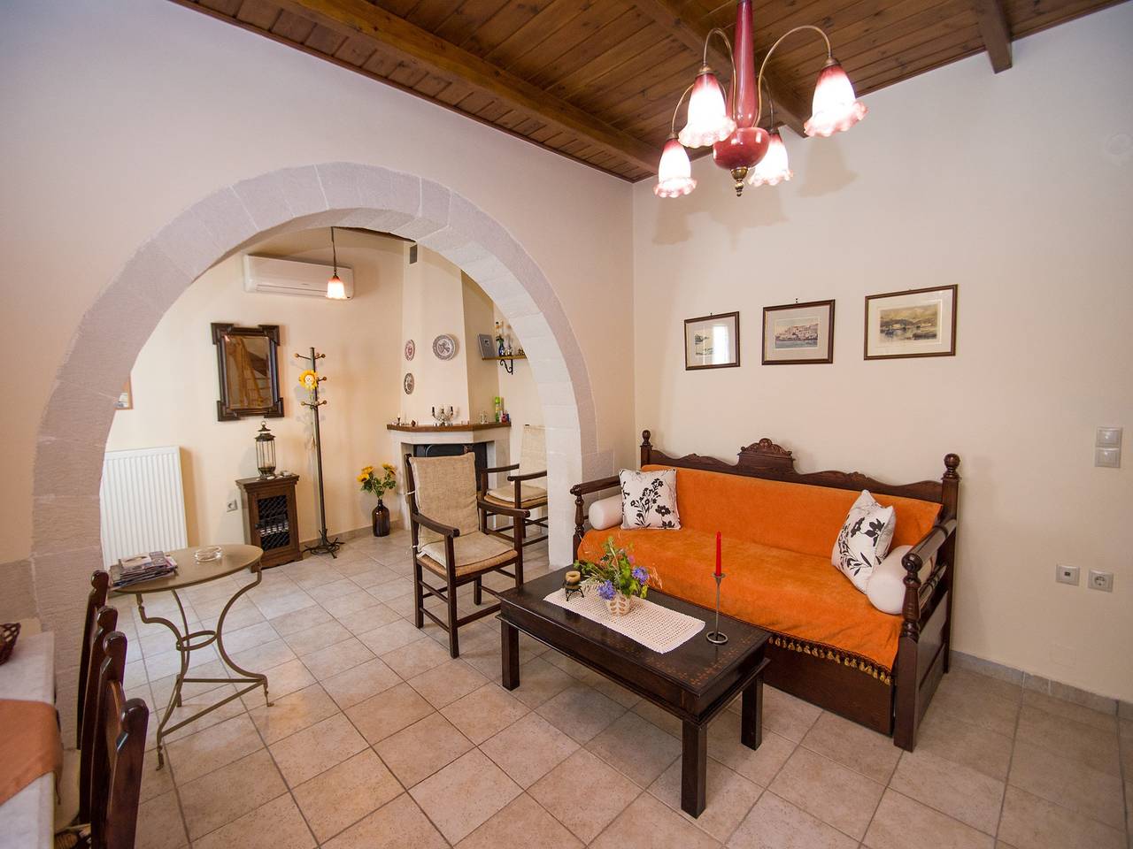 Villa in Chania nahe Almyrida Strand in Douliana, Vamos