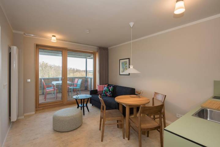 Ferienwohnung für 2 Personen, mit Balkon und Whirlpool sowie Garten und Sauna in Boitzenburger Land - 4