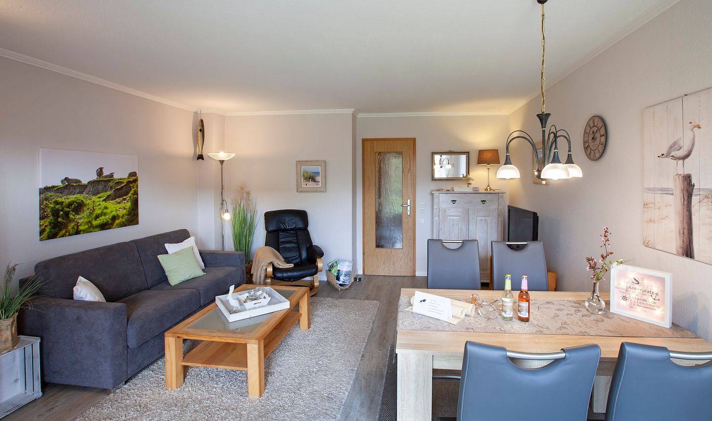 Ganze Wohnung, Strandnahes, gemütliches Zweiraum-Appartement in Büsumer Deichhausen, Dithmarschen