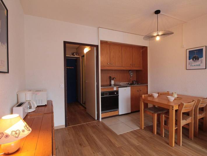 Ganzes Studio, Gemütliches Studio 4 Pers, 300m zu den Pisten, Flaine in Flaine, Arâches-la-Frasse