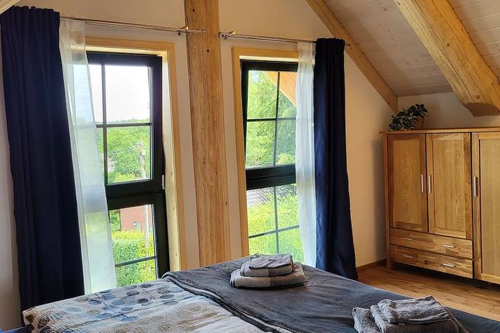 Hütte für 4 Personen, mit Terrasse und Garten sowie Pool und Sauna am Edersee - 4