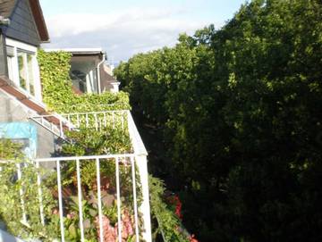 Ferienwohnung für 3 Personen, mit Balkon und Ausblick in Mainz