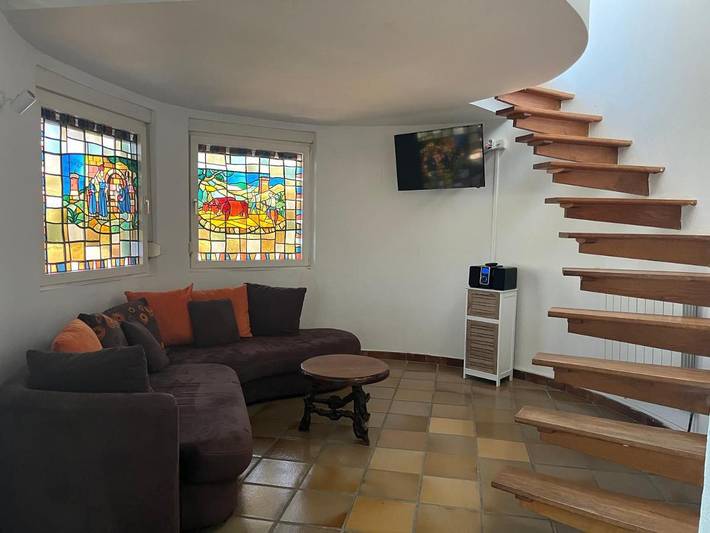 Location de vacances pour 6 personnes, avec bassin pour enfant et piscine ainsi que balcon et vue à Aregno - 4