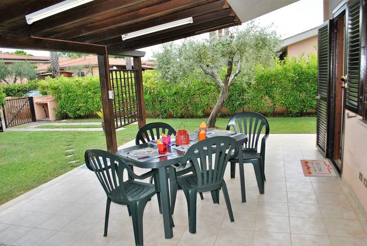 Ferienhaus für 6 Personen, mit Balkon/Terrasse und Garten in Latium