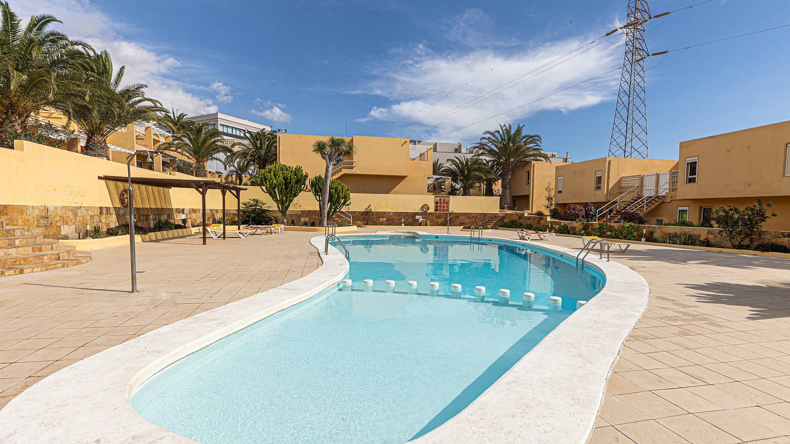Private Terrace Home - Pool + Wifi in Südliche Bucht Costa Calma, Pájara
