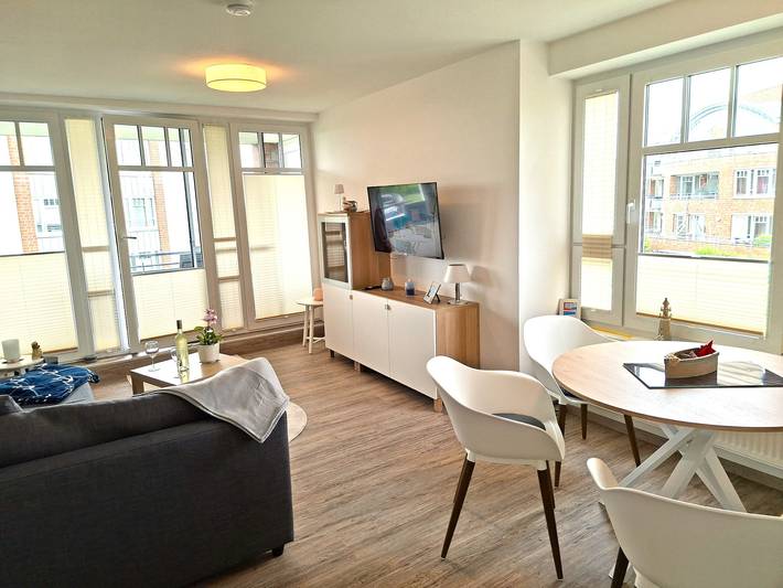 Ferienwohnung für 4 Personen, mit Balkon und Ausblick