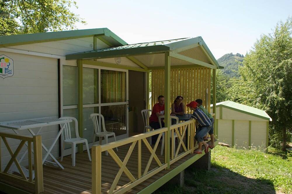 Chalet con terraza - 4 pers. in Saint-Girons (Ariège), Parque Natural Regional de los Pirineos de Ariège