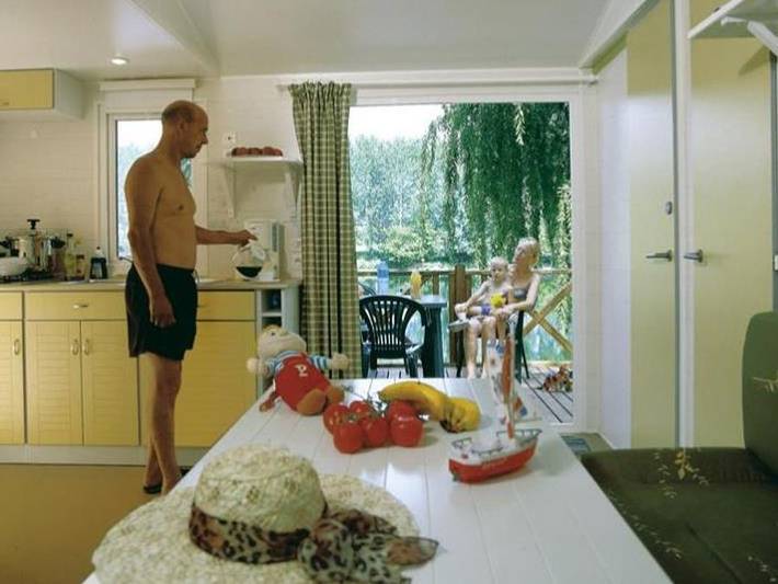 Mobil home pour 6 personnes, avec bassin pour enfant à Badefols-sur-Dordogne - 4