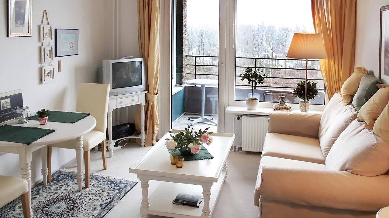 Appartement de vacances entier, Appartement de vacances pour 2 personnes avec balcon in Glücksburg, Flensburger Förde