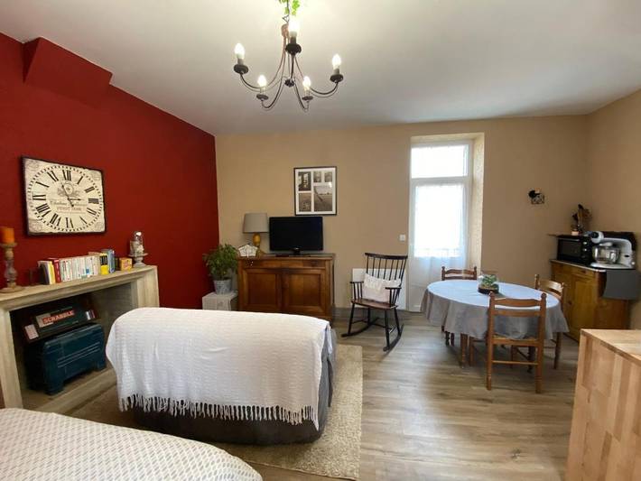 Apartamento de vacaciones para 2 personas, con balcón y jardín - 1