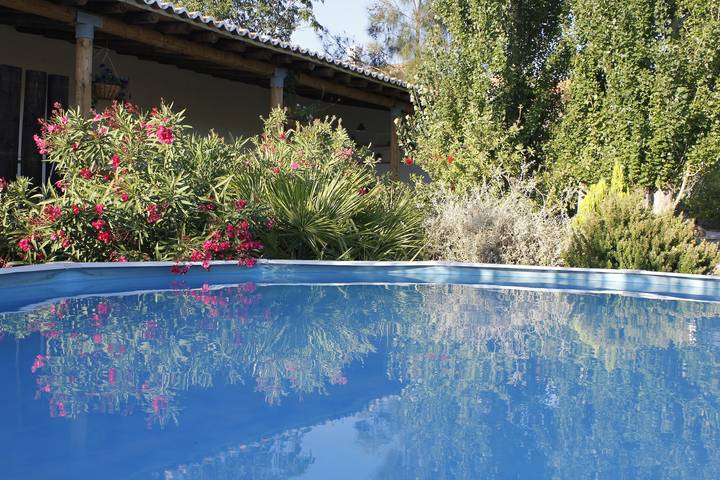 Ferienhaus für 6 Personen, mit Terrasse und Pool - 1
