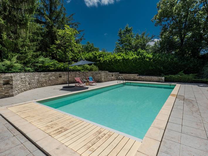 Location de vacances pour 3 personnes, avec Terrasse ainsi que Jardin et Piscine à Puy-l'Évêque - 2