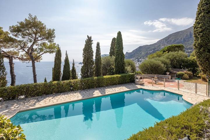 Ganze Wohnung, Hervorragende Wohnung Mit Pool Und Hervorragendem Blick Auf Monaco in Roquebrune-Cap-Martin, Mittelmeerküste (Frankreich)