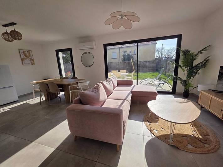 Maison de vacances pour 6 personnes, avec terrasse et jardin
