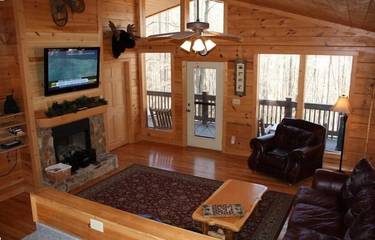 Vacation Rental for 6 Guests in Nantahala, Swain County, Picture 1