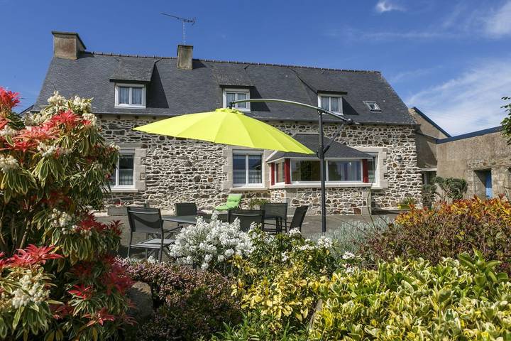 Gîte pour 6 personnes, avec Jardin et Vue à Pleumeur-Gautier