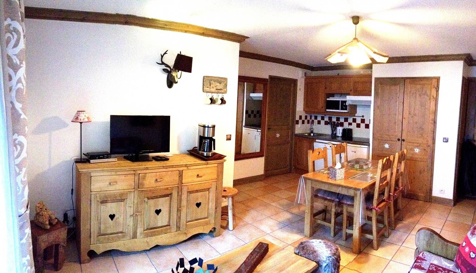 Appartement entier, 33 m2 - 2P - 2/4 pers in Prapoutel, Les Adrets