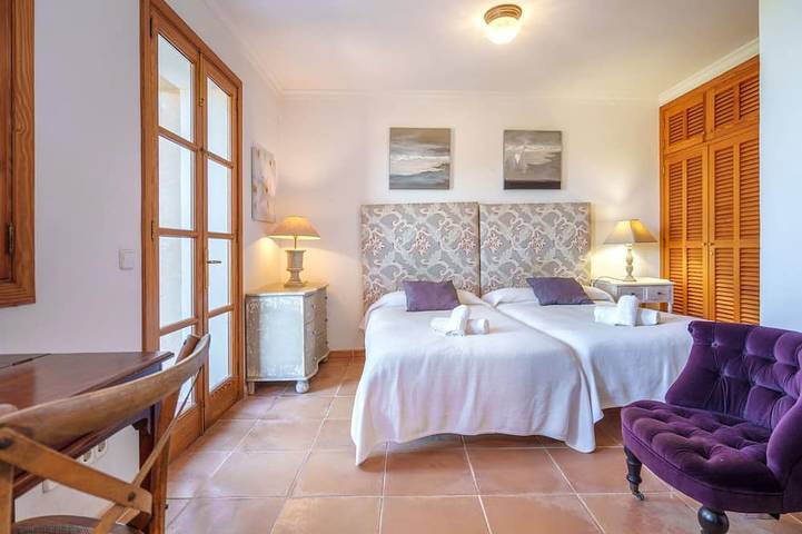 Finca für 6 Personen, mit Balkon und Pool sowie Garten in Es Llombards - 3