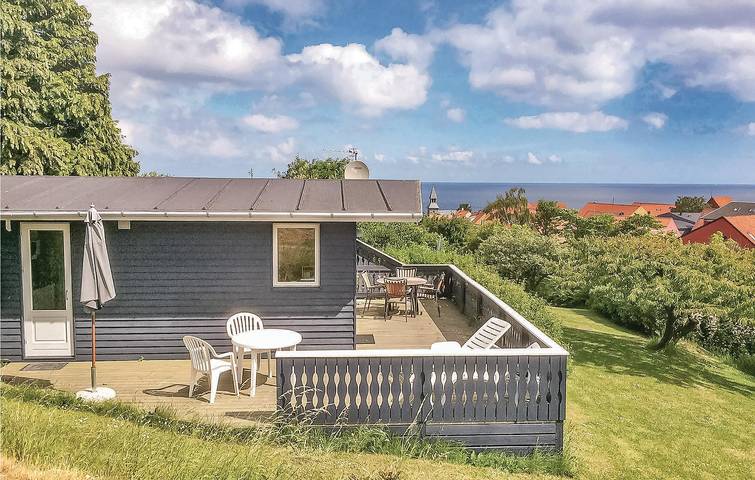 Ferienhaus für 4 Personen mit Terrasse in Gudhjem, Bornholm