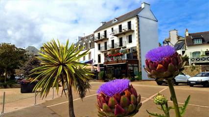 Hôtel pour 2 personnes, avec terrasse et vue dans Office De Tourisme De Locquirec