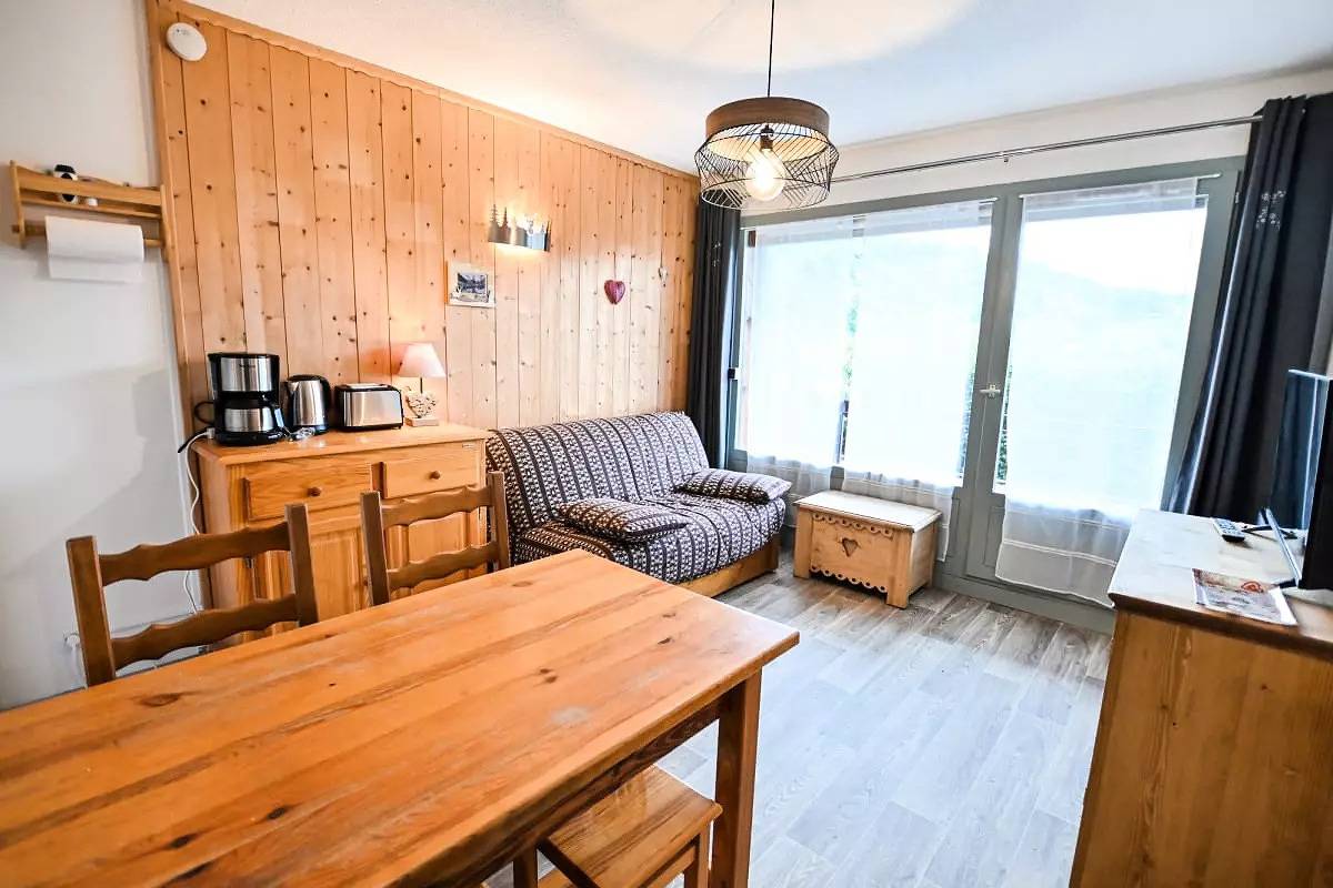 Entire studio, Studio for 4 People in Saint-Gervais-les-Bains, Pays du Mont-Blanc