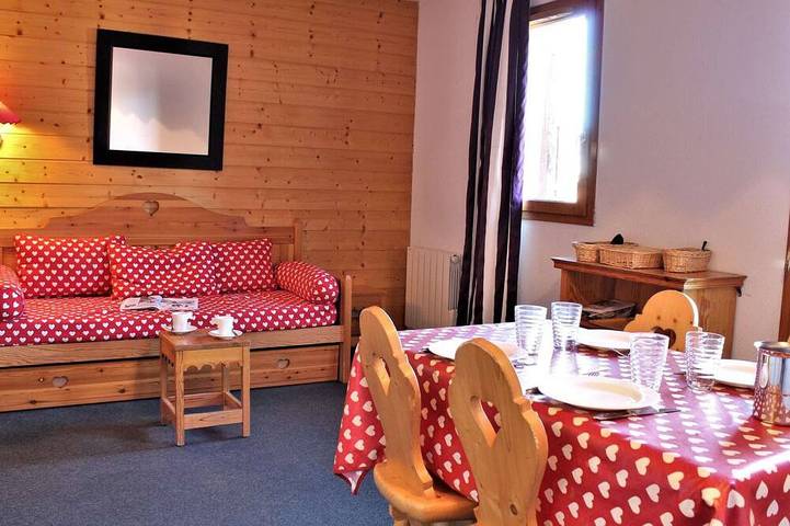 Appartement de vacances pour 3 personnes, avec balcon à Risoul