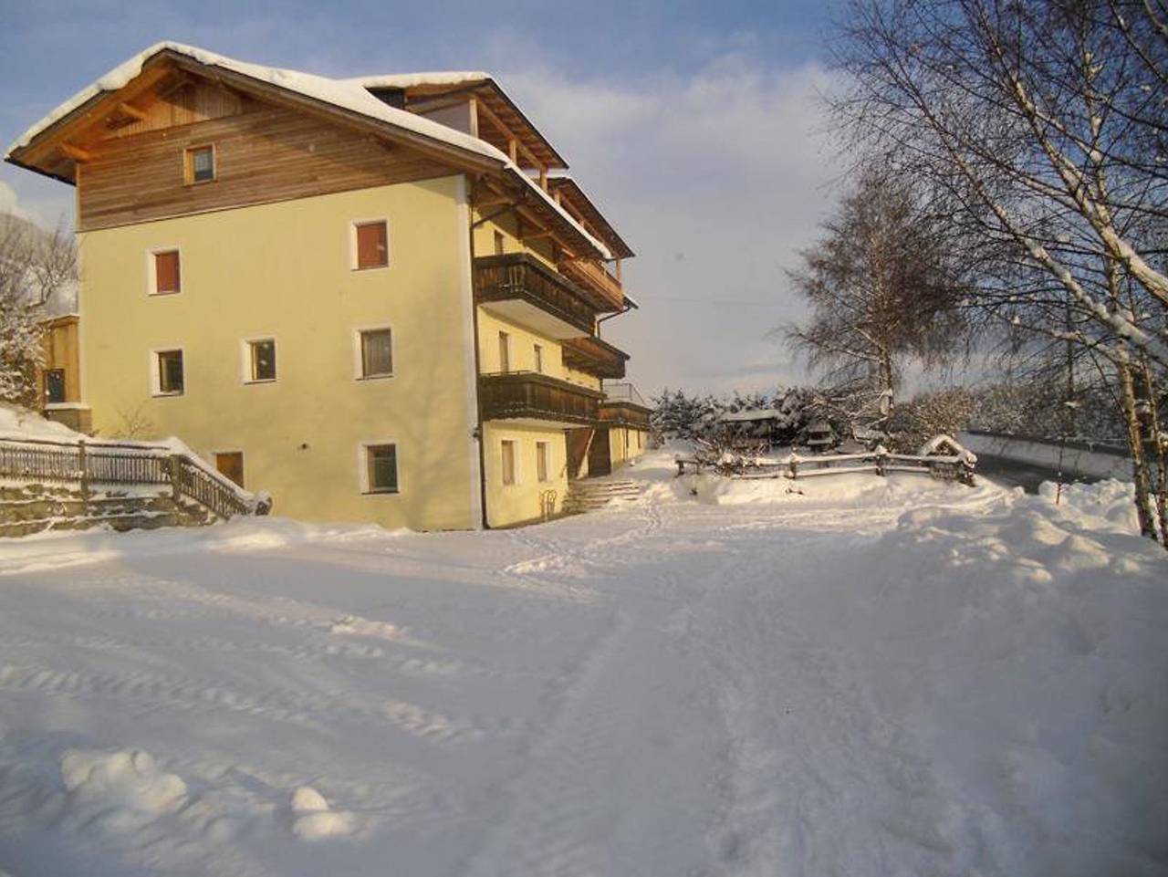 Ganze Ferienwohnung, Pension Marchnerhof - Mehrbettzimmer mit Panoramablick (11) in Terenten, Dolomiti Superski
